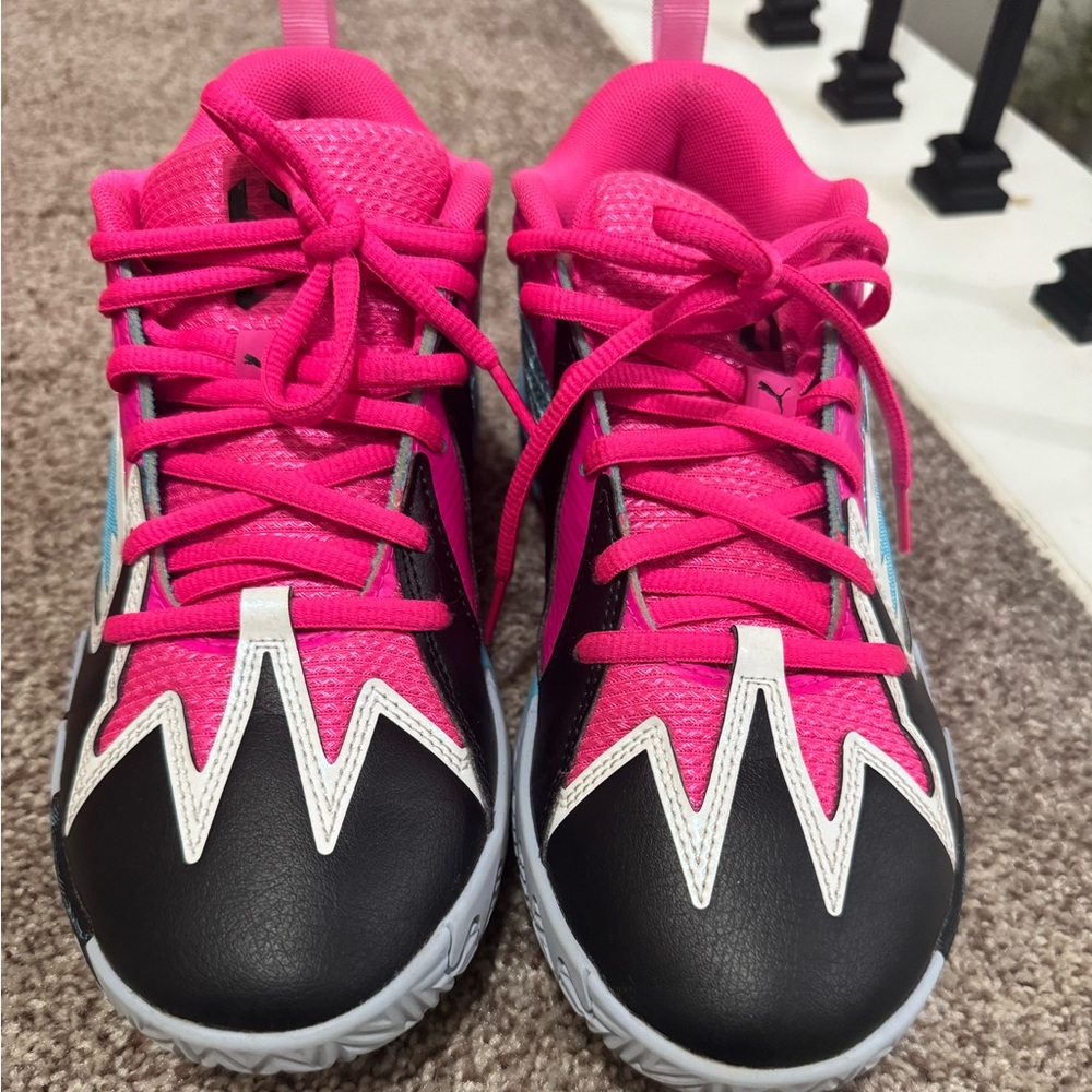 Puma Kids Sneakers in Pink and Black